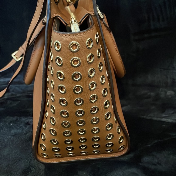 Michael Kors Camel Satchel - Picture 3 of 6